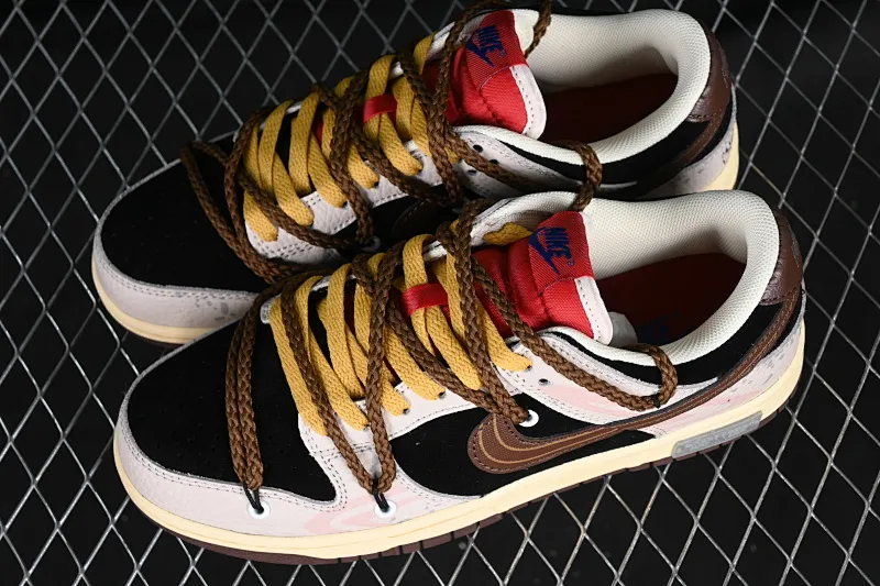 All Categories Nk SB Dunk Series Nk SB Dunk Low Low-top sneakers Nk Dunk Low Panda Prank-street lines graffiti distressed SB strap low-top casual sneakers DR9704-200